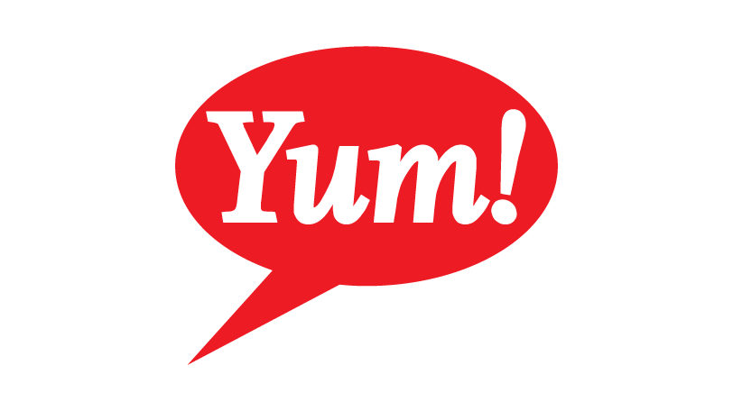 Full color logo for Yum!
